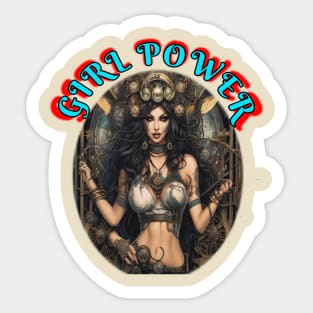 Girl Power Cool Sticker